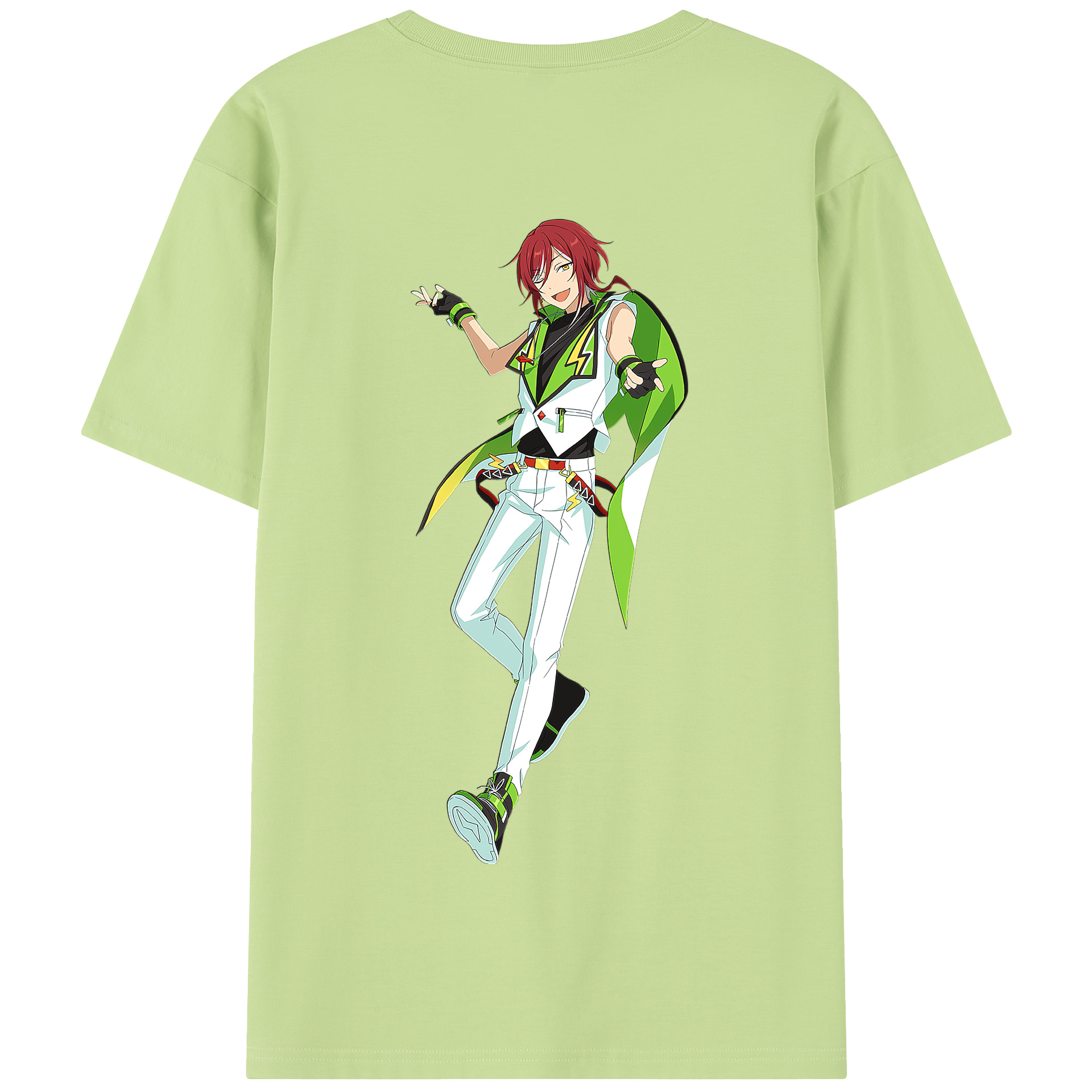 （画像用） あんさんぶるスターズ! Ensemble Stars 綿100％半袖Tシャツ（背面プリント）